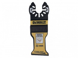 DEWALT Power Tools DT20774 Bi-Metal Plunge Point Multitool Blade 32mm &pound;16.99